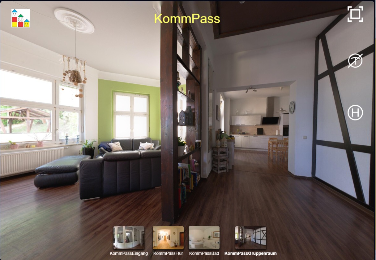 Klicken für virtuellen Tour KommPass