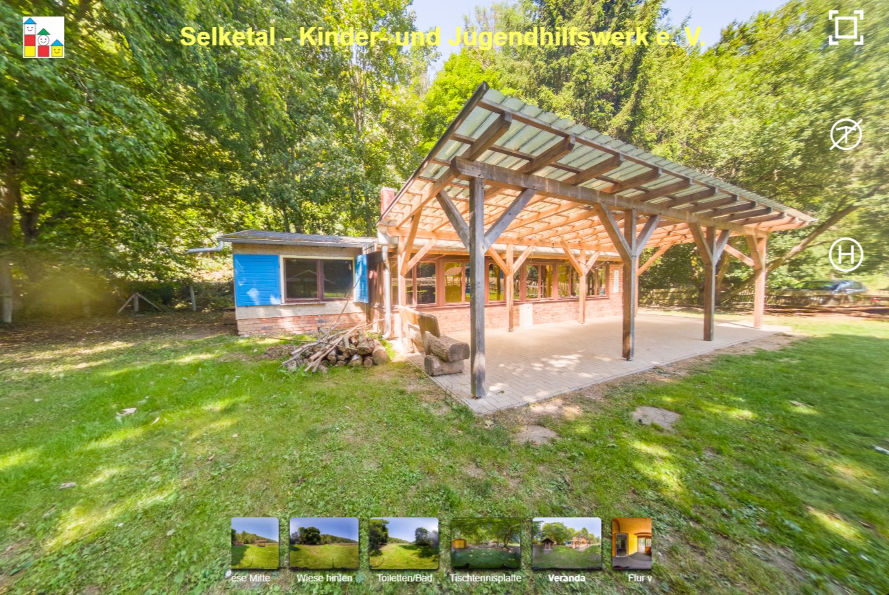 Klicken für virtuellen Tour Selketal