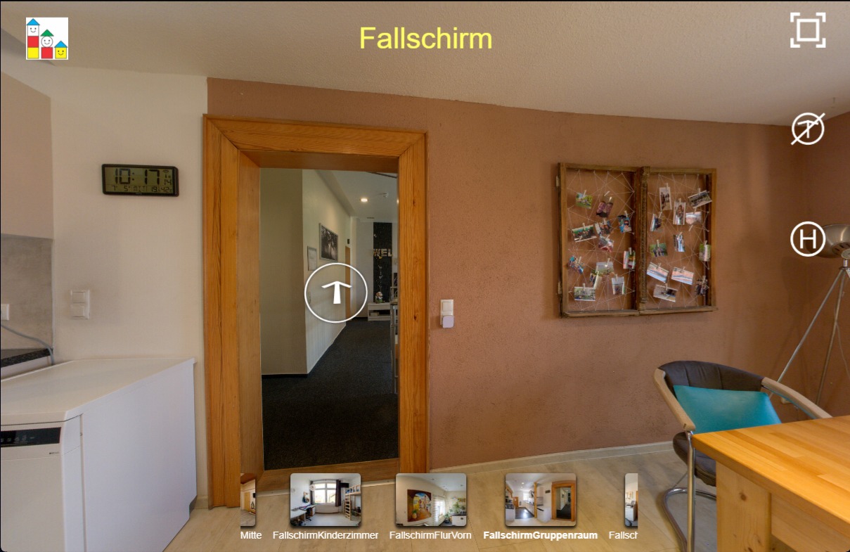 Klicken für virtuellen Tour Fallschirm