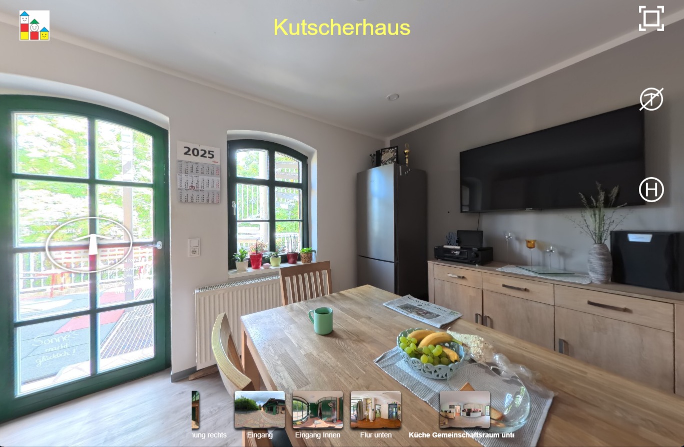 Klicken für virtuellen Tour Kutscherhaus