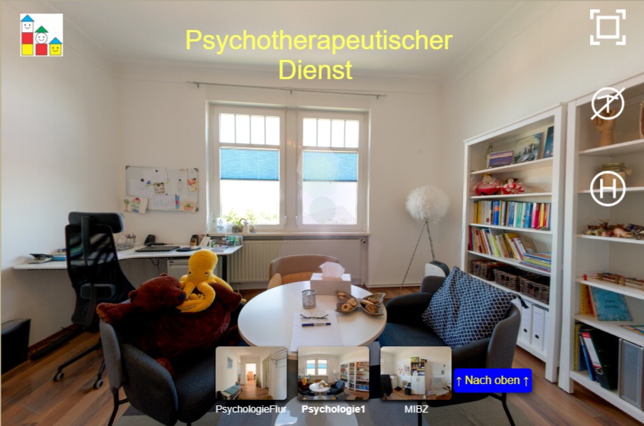 Klicken für virtuellen Tour psychotherapeutischer Dienst